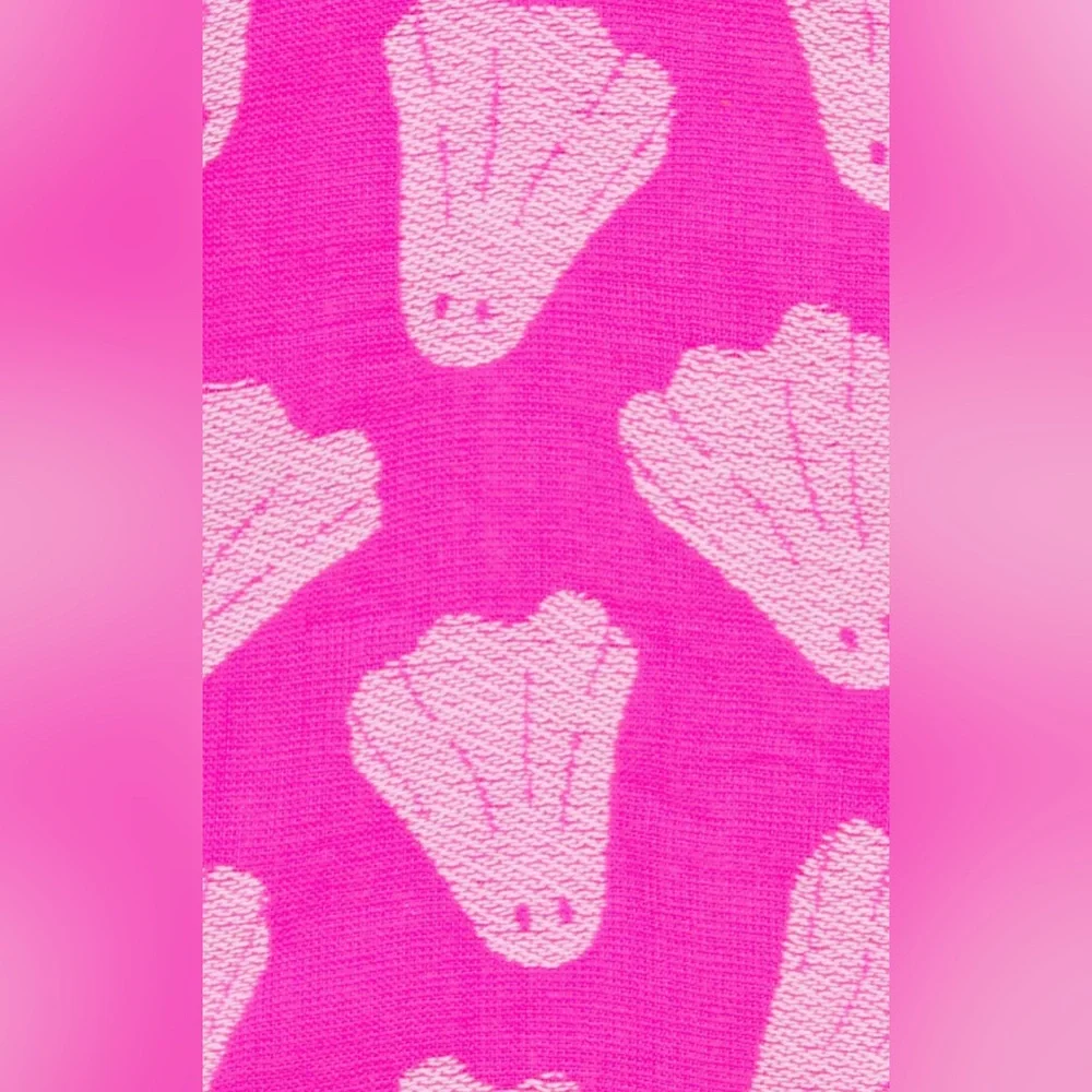 Hey Boo! NWT 2 Pk Ghost Kitchen Towels - Hot Pink